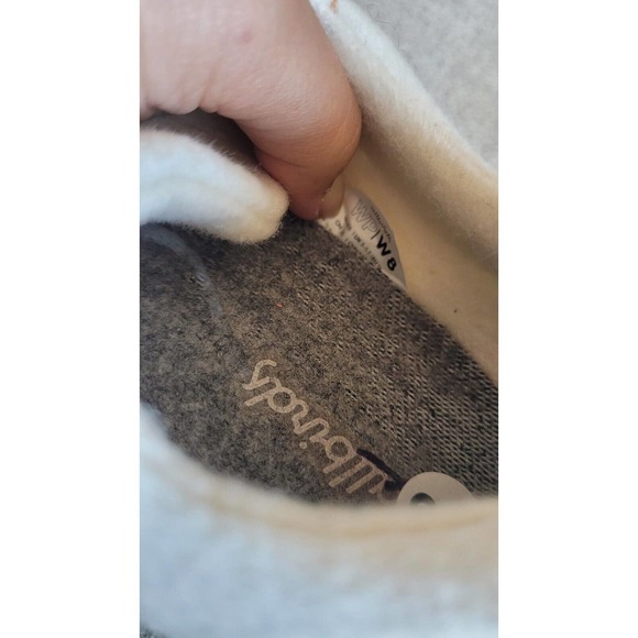Allbirds Women's Wool Pipers Sneakers White US Womens‎ SIZE 8 Shoe - Picture 7 of 12